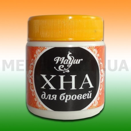 Хна для брів чорна Mayur, 25 г